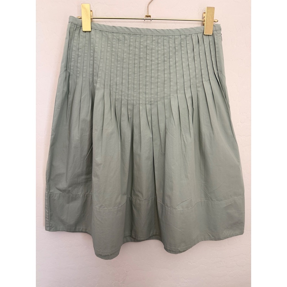 Free People Peyton Pintuck Pleated Skirt Size 6 NEW Romantic Preppy Boho